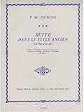 SUITE DANS LE STYLE ANCIEN FLUTE A BEC ALTO SEULE