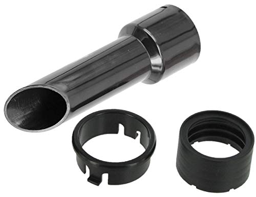 FIND A SPARE Hose End Cuff 32mm Hoover Nozzle For Numatic Henry HVR200 HVC200 HVR200P HVR20 Hetty & George (Black)