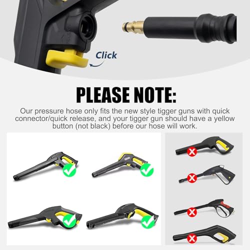 10M Karcher Quick-Connect Replacement Hose