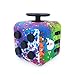 FIDGETARIAN Cubo Antiestres Niños Adultos - Fidget Toy Anti Estrés - Juguetes Antiestres con 6 Módulos Relajantes - Figet Toys Juguetes para Adultos Adolescentes y Niños - Abstracto