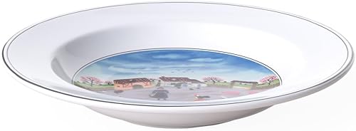 Miniatura 5 de Villeroy & Boch Design Naif - Plato llano #5-By the Fireside, 10.5 pulgadas, blancocolorido