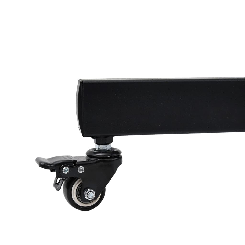 INLIFE TV-Ständer Rädern 32-70 Zoll Bildschirm Max VESA 600x400mm 50kg,Elektronik,Video,Videozubehör,TV-Zubehör,TV- & Monitorhalterungen,Schwarz,10.96 KG,379577