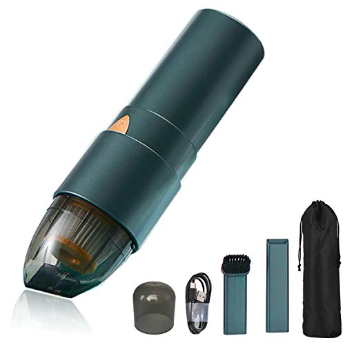 Cordless Handheld Vacuum, Mini Vacuum Cleaner USB Rechargeable, Ultra-Lightweight 0.76lbs Easy to Clean Desktop, Keyboard, Drawer, Car Interior and Other Crevices, Small Spaces