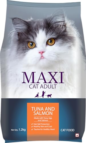Image of Maxi Tuna & Salmon Dry Cat Food 1.2Kg,Adult