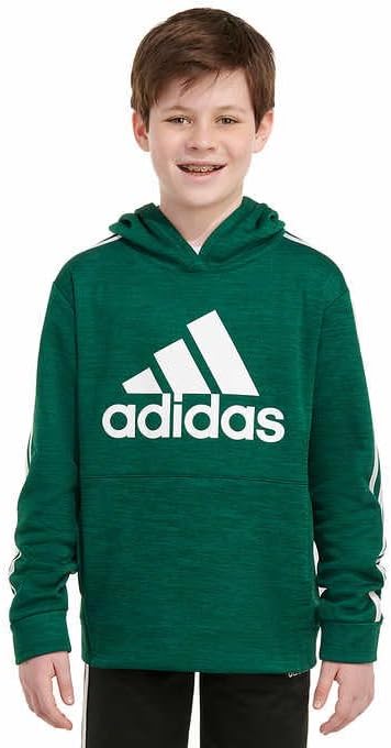 adidas Sudadera con capucha de forro polar Youth Tech