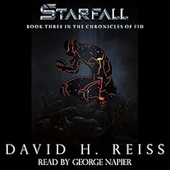 Starfall Audiolibro Por David Reiss arte de portada