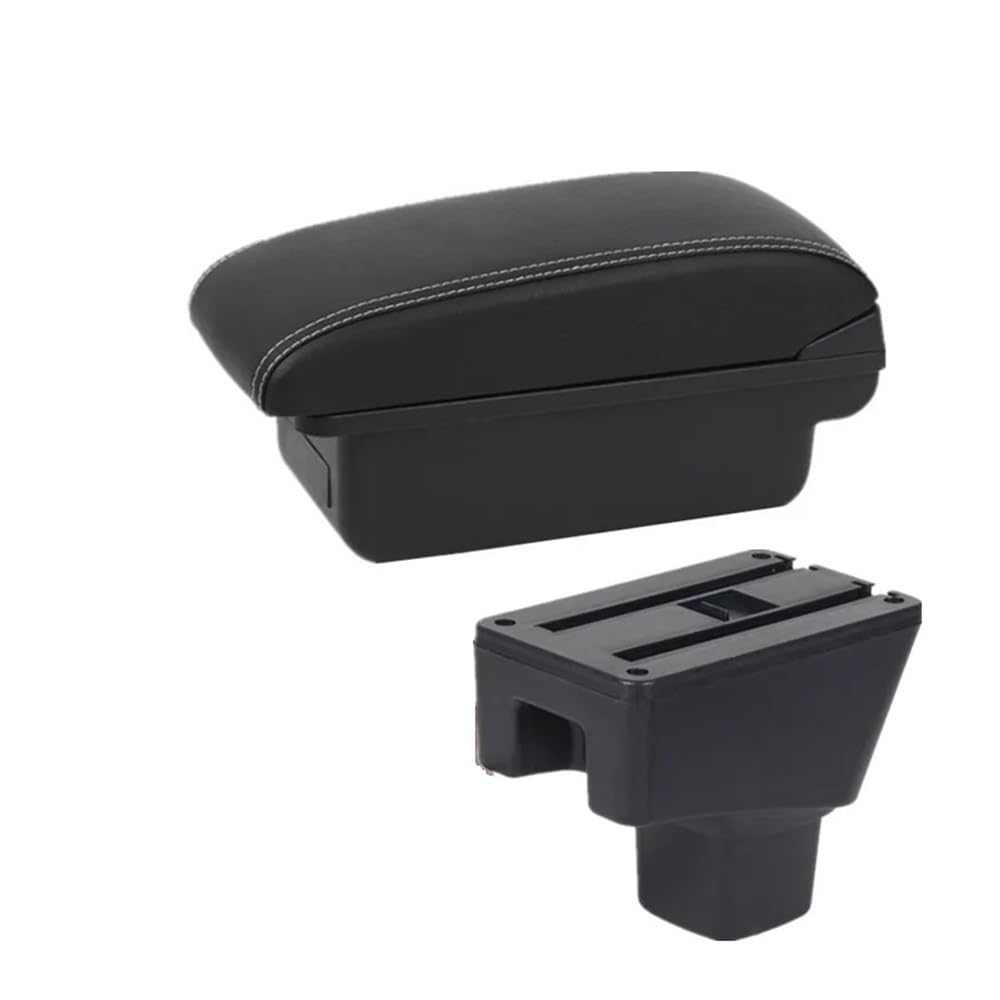 Yulegudi A1 Black White Nousb Car Armrests For Suzuki For Sx4 2007-2018 2019 2020