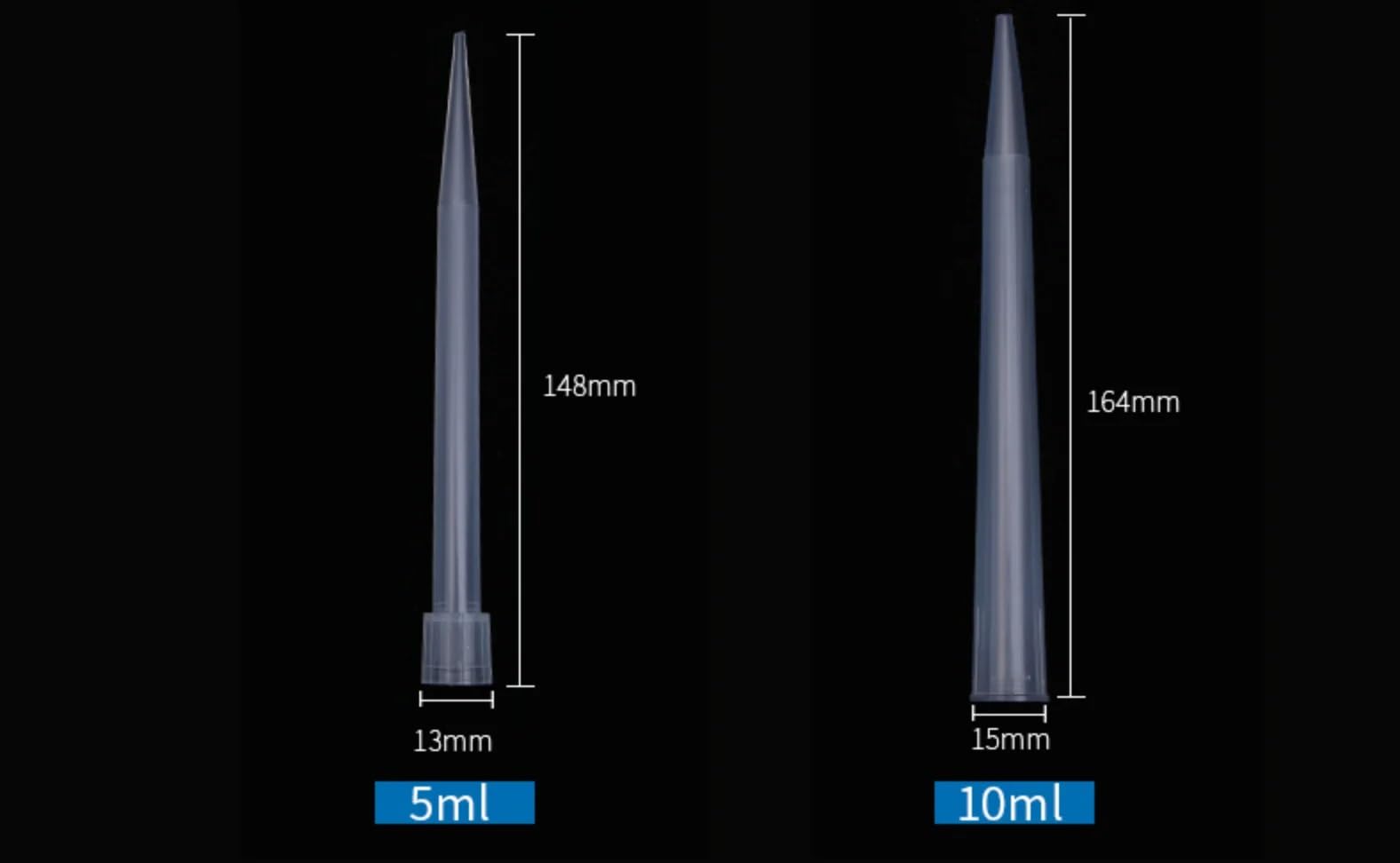 80 pezzi da 10 ml for pipette, punte for pipette, pipetta universale in plastica