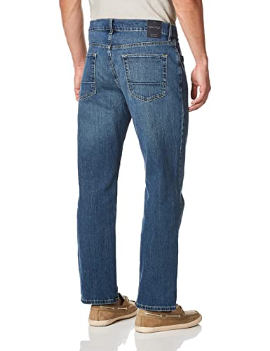 Nautica Men's Big & Tall Relaxed Fit Denim Jeans, Gulf Stream Wash, 38W X 30L #TOP2