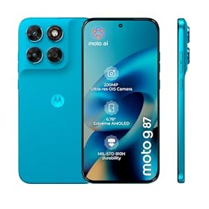 Moto g87 Smartphone 200-MP-Kamera 8-256GB türkis