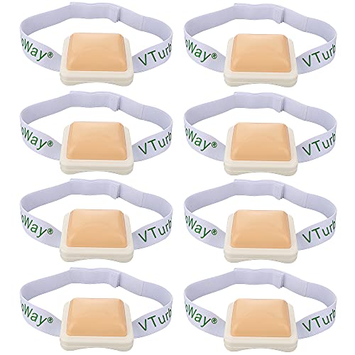 Image of 8 Pack Injection Pad-Plastic Intramuscular, Injection Training Pad for Nurse, Medical Students Training Practice Pad