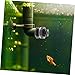 Luxshiny PVC Water Tank Connector with Plug Coupler Fitting for Rain Barrels Ponds Aquariums Water Storage Lightweight Industrial Home Use Adapter