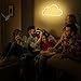 Cloud Lights,Neon Sign, Neon Lights for Wall Decor,USB or Battery LED Signs for Bedroom, Decorative Neon Light Sign for Christmas,Birthday Party, Living Room, Girls,Kids Room decor (Warm White)