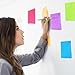 9 Pack Lined Sticky Notes 4x6 in Post Sticky Notes with Lines, 9 Bright Colors Self Sticky Notes Pad Its, Large Ruled Sticky Note for Office, Home, 35 Sheets/Pad