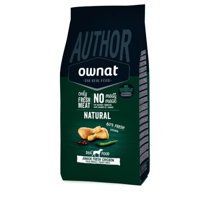 Pienso para Perro OWNAT Author Junior Fresh Chicken 3 KG