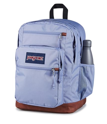 Image of JanSport Cool Backpack with 15-inch Laptop Sleeve, Large Computer Bag Rucksack with 2 Compartments, Ergonomic Straps, Lavender Ash