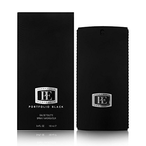 Lociones, Luggage Perry Ellis Portfolio Black Spray For Men, 3.4 Ounce