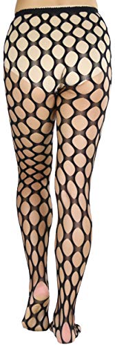 Image of ToBeInStyle Women's Large Mesh Fishnet Patterned Pantyhose Tights