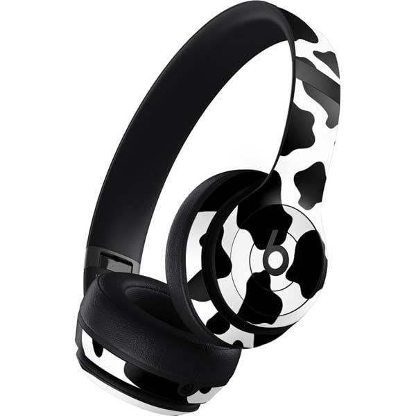 Image of Skinit Decal Audio Skin Compatible with Beats Studio Pro Wireless Headphones - Cow Print Design