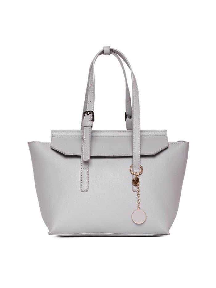 Elegant Grey Tote Handbag-picture-26