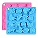 2Pcs 16 Cavity Insect Silicone Molds Butterfly Snail Ladybug Bee Bug Chocolate Candy Mold Insects Crayon Wax Melt Mini Soap Mould Ice Cube Tray (Random Colors)