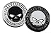 Harley-Davidson Willie G Skull Cutout Challenge Coin, 1.75 inch Coin 8004835