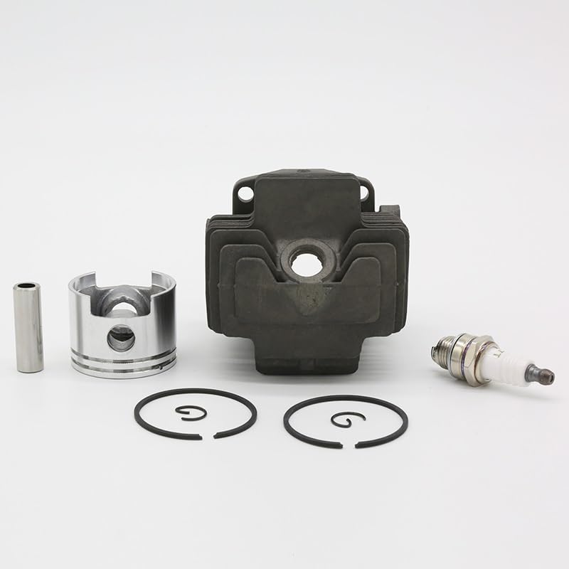 Części zamienne 41.5mm 44MM tłok cylindra zestaw świec zapłonowych pasuje do Kawasaki TH43 TH48 KBH48 Kbl48 trymer kosa części zamienne do głowicy cylindrów(TH48 44MM)