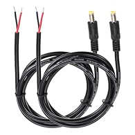 The DC power pigtail cable is designed for DC cable repair and cable replacement. DC power pigtail barrel plug connector cable has a DC connector on one end and a bare wire open end on the other. The open cable end allows it to adapt to a variety of ...