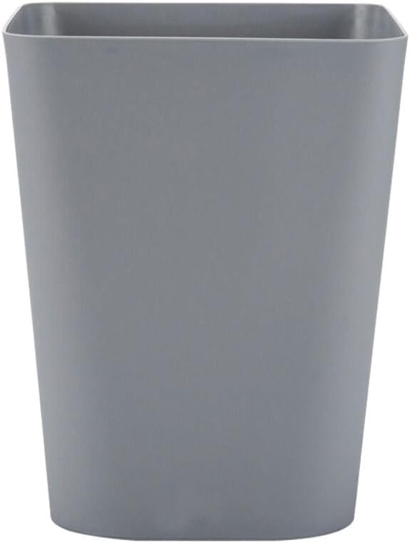 BOKIOESDE Trash Bin For Healthy And Eco-Friendly Lifestyle - Odor Resistant Wear-resistant And Durable Plastic Waste Container, gray, S19*19 * 23.2cm