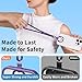 Hand Wrist Strap, Cell Phone Wrist Strap Lanyard, Anti-Theft Phone Lanyard with Cat Paw Clip, Universal Adjustable Wristband for iPhone Samsung (Blue)