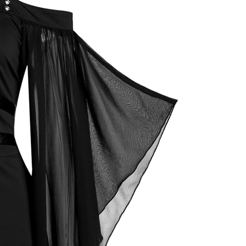 Robe cocktail gothique grande taille : sublimez vos formes sans complexe en soirée - 4