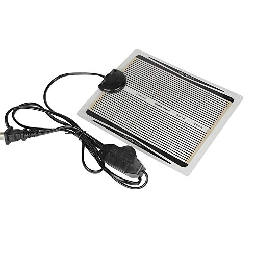 CM Reptile heating pad with temperature control Pet heater moisture proof mold protection Tortoise Snakes Lizard Gecko Spider Crawler safety,5W