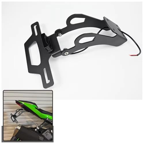 Support de plaque d'immatriculation eliminator bien rangé pour ZX636 - 4