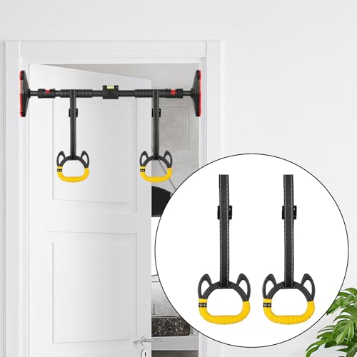 Anillas de gimnasia fitness 2 piezas con correas ajustables miniatura 4