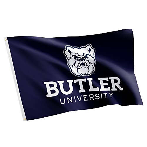 Desert Cactus Butler University BU Flag - 3 x 5 Feet Bulldogs Banner, Indoor/Outdoor Durable Fabric, 100% Polyester Design (Style 3)