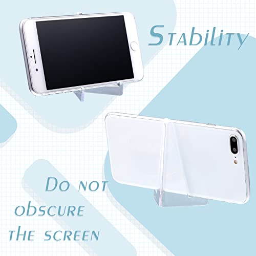 10 Packs Acrylic Easel Stands Clear Mini Coin Display Easel Holder Mini Easel Stand Acrylic Stand For Display Clear Place Card Holders Transparent Card Stands For Home Office Display, 3.4 X 2.5 Inch #TOP4