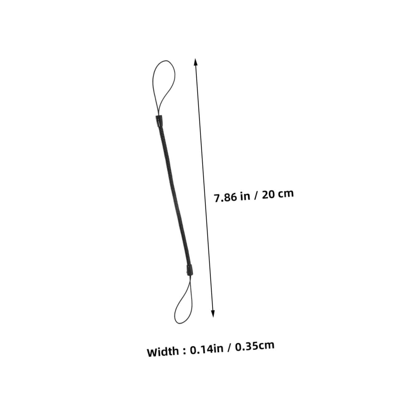 HOMSFOU 10pcs Stylus Pen Hanging Ropes Anti-Lost Spring Ropes Pen Lanyard Touchscreen Stylus Tether