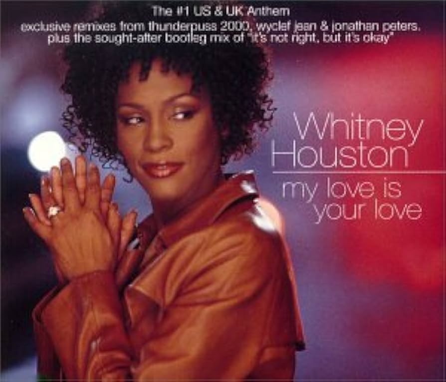 WHITNEY HOUSTON MY LOVE IS YOUR オリジナル LP Whitney Houston - My Love Is Your Love (Translucent Blue