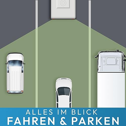 VSG24 7“ Element HD Funk Rückfahrsystem Akku Magnet für Wohnmobil & LKW, KFZ Set Rückfahrkamera...