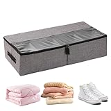 Liberté d'Espace au Sol: Cette boîte de rangement pour chaussures est conçue pour optimiser les zones sous le lit, offrant une méthode pratique pour désencombrer les petits appartements en conservant les articles soigneusement rangés et hors de vue, idéale pour les citadins cherchant des solutions s de gain de place sans sacrifier l'accessibilité ou la commodité dans des environnements de vie restreints.