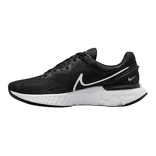 Nike React Miler 3 Womens Shoes Size - 8 Black/White/Anthracite
