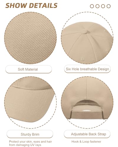 Image of Foaincore 36 Pack Blank Baseball Cap Bulk Adjustable Back Strap Sublimation Hats Plain Unisex Trucker Hat for Men Women