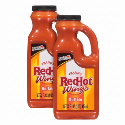 Frank's RedHot Buffalo Wings Sauce, 32 fl oz (Pack of
