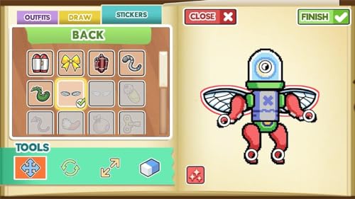 Drawn To Life : Two Realms Code In A Box Switch - vue 10