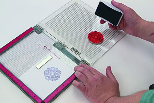 Misti Stamp Tool Original Size Stamp Positioner (2020 Version); Includes Bar Magnet And Foam Pad; The Most Incredible Stamp Tool Invented #TOP6