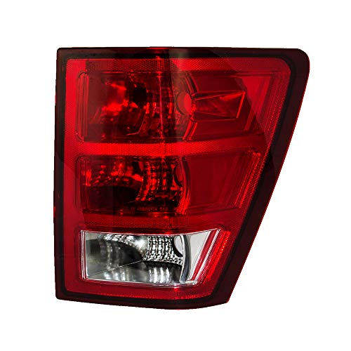 EPIC LIGHTING Rear Brake Tail Light Lens and Housing Assembly Replacement for Jeep 2005-2006 Grand Cherokee [ CH2801159 55156614AF 55156614AB 55156614AE ] Right Passenger Side RH
