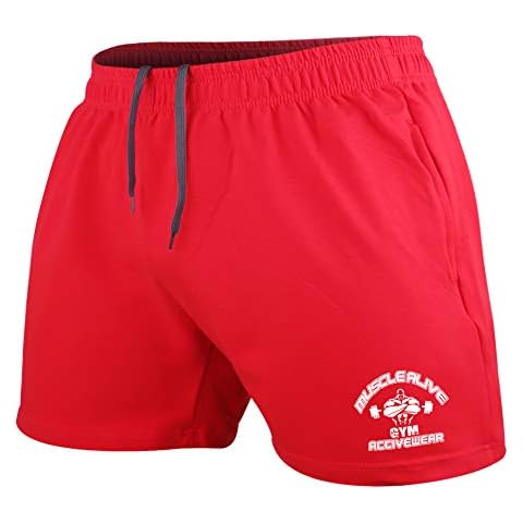 Shorts Muscle Alive Terry Cotton Cover