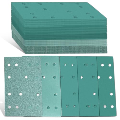 BOSHCRAFT 50 Pcs 3"x5" Sand Paper, 120/220/320 Grit