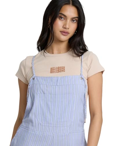 Image of Billabong Women's Wild Pursuit Cotton Twill Blend Romper