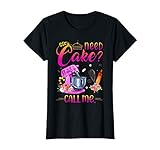 Womens Baking Cake Lover Need Cake Call Me T-Shirt